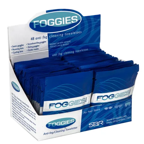 Foggies: chusteczki przeciwko parowaniu okularów pływackich