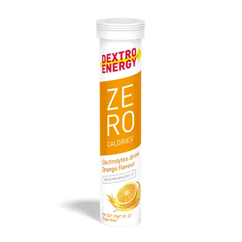 Dextro energy zero calories - tabletki z elektrolitami, smak pomarańczowy