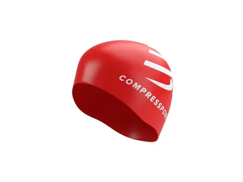 Czepek pływacki Compressport - czerwony
