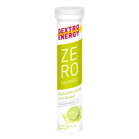 Dextro energy zero calories - tabletki z elektrolitami smak: limonka