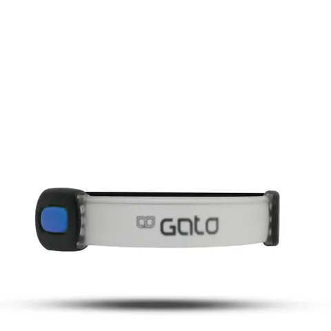 Opaska na ramię GATO Sports Neon Led USB niebieska