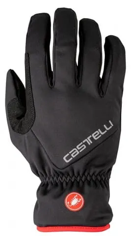 Castelli Rękawiczki kolarskie Entrata Thermal czarne