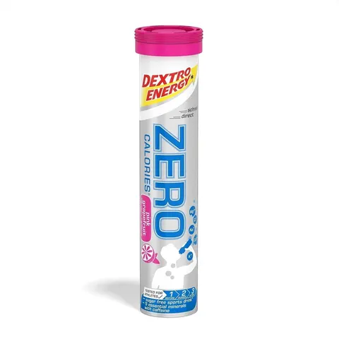 Dextro energy zero calories - tabletki z elektrolitami, smak grejpfrutowy + kofeina