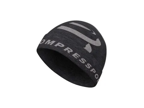 Compressport czapka zimowa czarna
