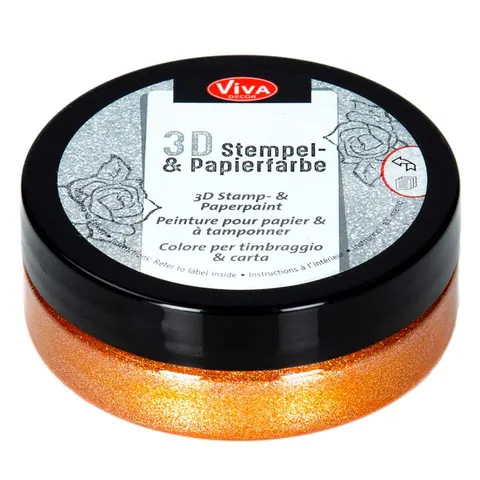 Tusz do stempli 3D Viva - 904 Copper