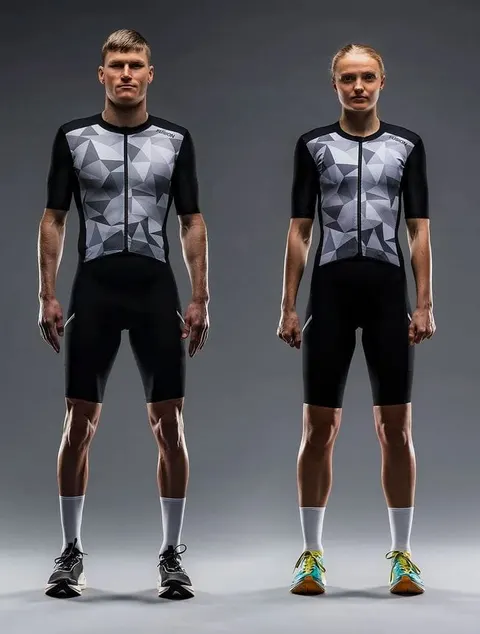 Fusion strój triathlonowy TEMPO! Two Suit black