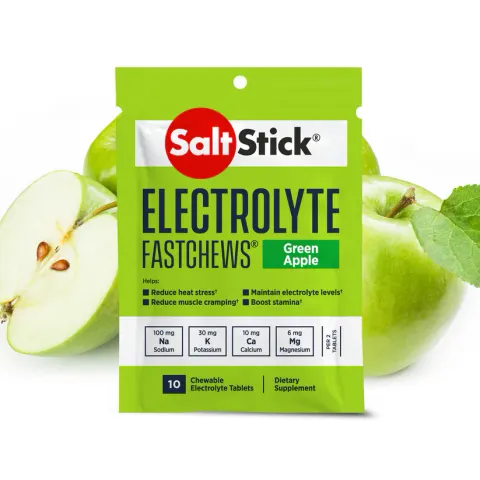 SaltStick Fastchews tabletki z solą, jabłkowe