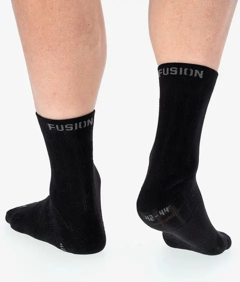 Fusion Skarpetki biegowe Run Sock czarne