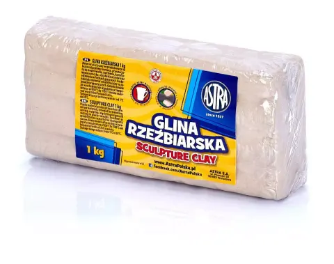 Glina rzeźbiarska 1 kg Astra