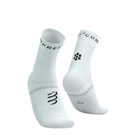 Compressport skarpetki biegowe Pro Marathon V2.0 białe