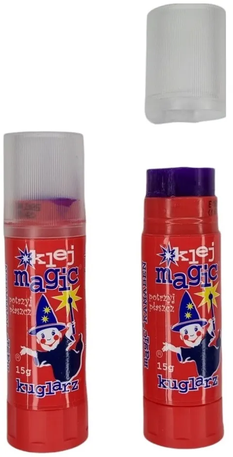 Klej Magic Kuglarz w sztyfcie znikający 15G
