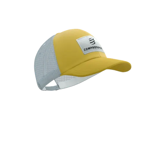 Czapka Compressport Trucker 6P żółta