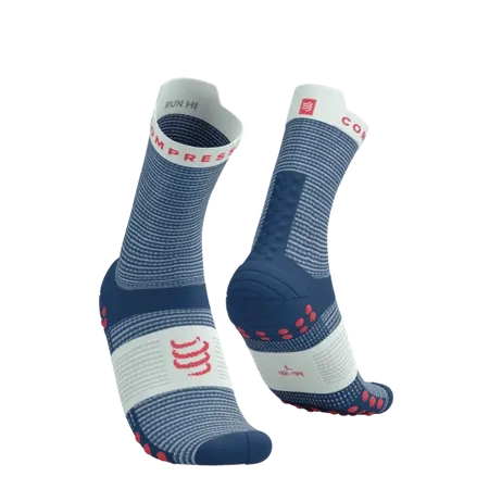 Compressport skarpetki ProRacing V4.0 blues/sugar