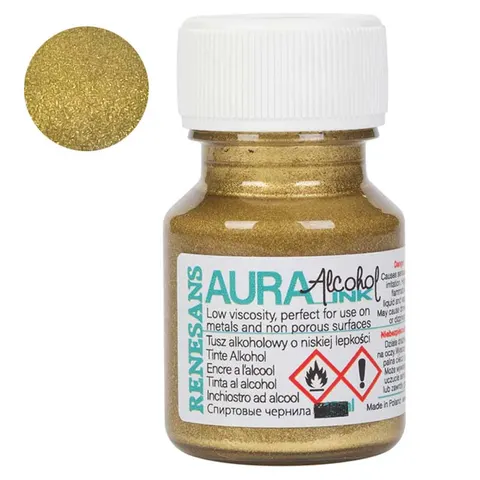 Tusz alkoholowy Aura 30 ml 180 Złoto