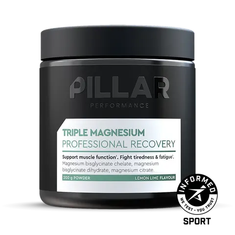 Pillar Performance Triple Magnesium cytrynowo-limonkowy słoik 200g