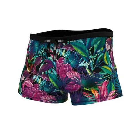 ZEROD Kąpielówki DRAGSHORTS tropadelic/black