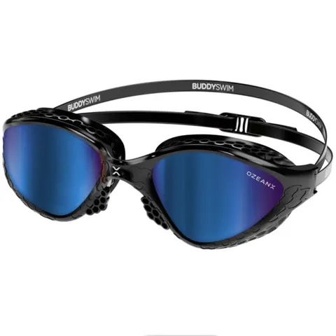 Buddyswim Okulary pływackie OzeanX Black / Blue Mirror