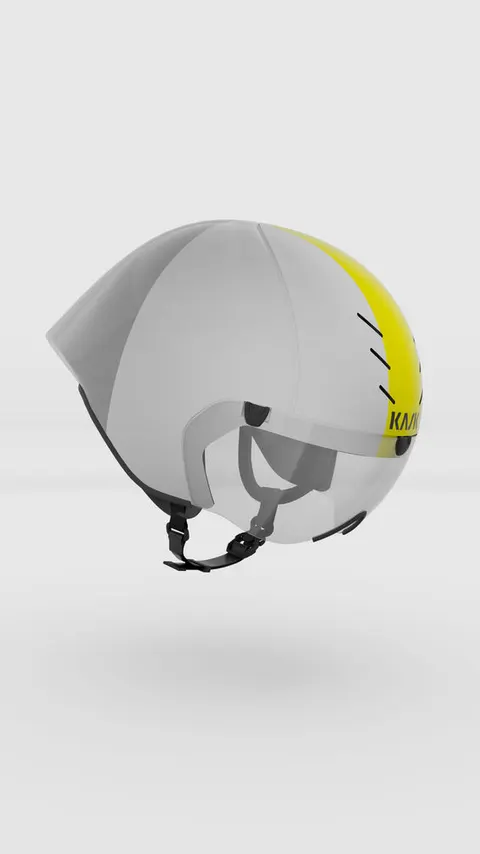KASK aerodynamiczny Mistral White/Silver