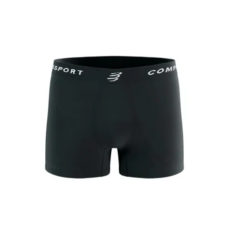 Compressport Bokserki biegowe Seamless Boxer czarne