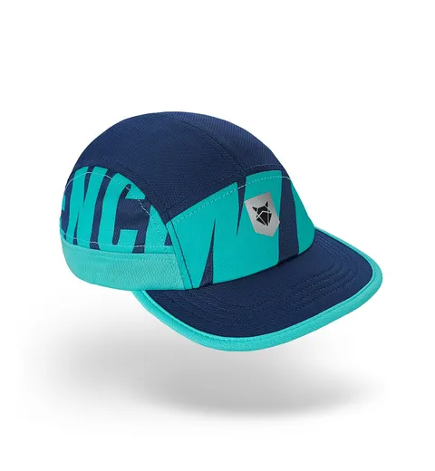 Incylence czapka biegowa, cosmic wave navy teal