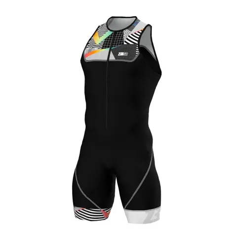 ZEROD strój triathlonowy bez rękawów START Trisuit, shapeshifter