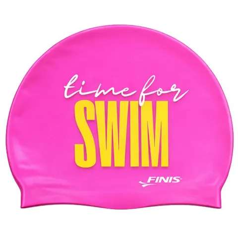 Finis czepek time for swim, różowy
