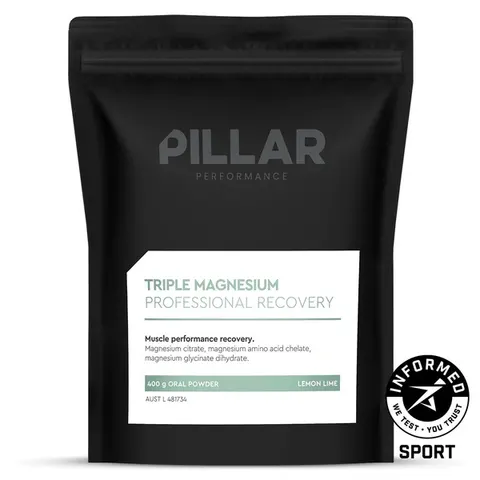 Pillar Performance Triple Magnesium cytrynowo-limonkowy saszetka 400g