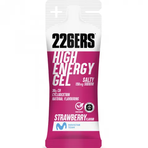 226ERS żel energetyczny High Energy z sodem truskawkowy 45g