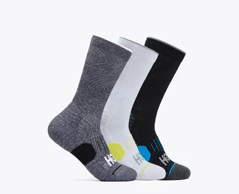 Hoka skarpety biegowe CREW 3-pack, WBGR