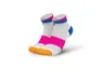 Incylence Skarpetki sportowe krótkie Ultralight spirals short blue pink