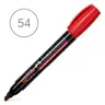 Marker permanentny ścięty 2-5mm FABEL-CASTELL 54 czerwony 1szt.