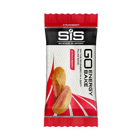 SIS Ciasteczko energetyczne 50 g, truskawka