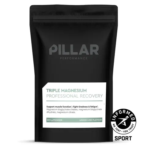 Pillar Performance Triple Magnesium cytrynowo-limonkowy saszetka 200g