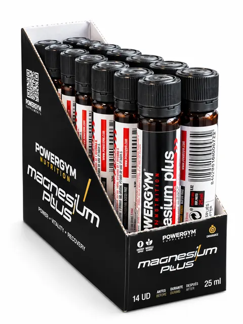 Shot magnezowy - Power Magnesium Plus, 14 szt.