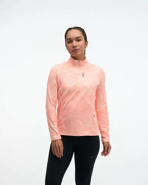 HOKA damska bluza biegowa SkyForm Half Zip, STNP