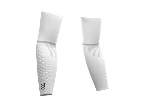 Rękawki kompresyjne Compressport Ultralight białe