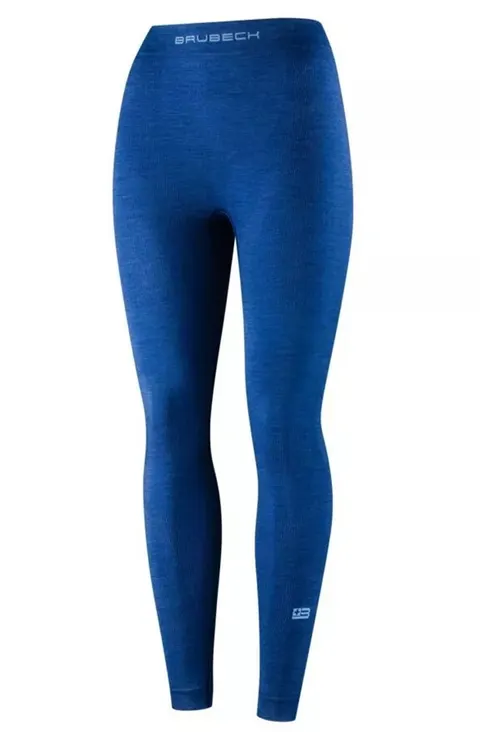 Getry termoaktywne damskie Brubeck Active Merino LE1430W niebieski
