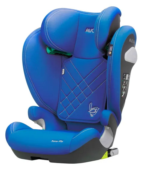 AVOVA SORA-FIX Fotelik dla starszaka 100-150 cm | Summer Blue