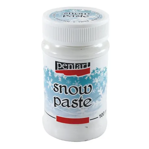 Pasta śnieżna biała 100 ml Snow Paste, Pentart