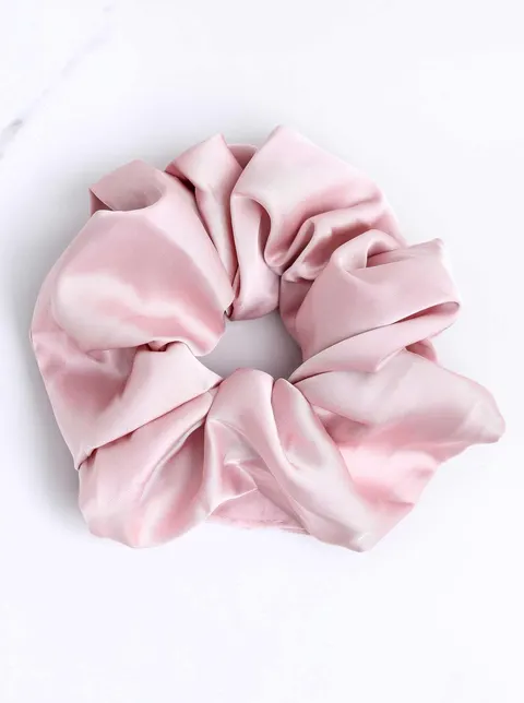 Gumka do włosów typu scrunchie, różowy O614359P00