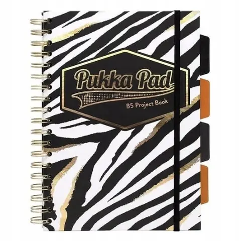 PUKKA Kołozeszyt Project Book B5 linia Zebra