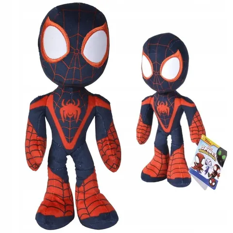 MARVEL SPIDEY I SUPER KUMPLE MILES MORALES MASKOTKA 25 CM PLUSZAK DISNEY