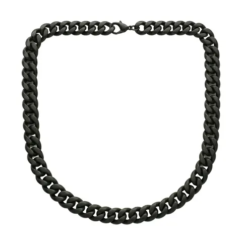 Łańcuch ze Stali 316L PANCERKA 10mm - czarny