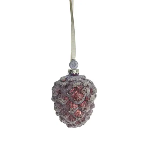 Bombka świąteczna Norille Pine Cone Lene Bjerre D.Red