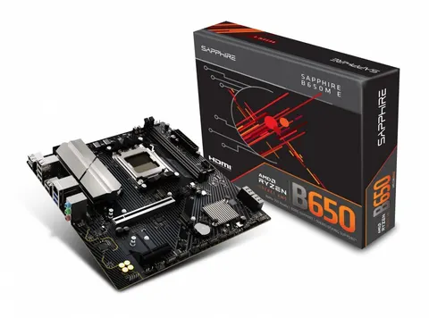 Sapphire Technology Płyta główna B650M-E AM5 2DDR5 mATX