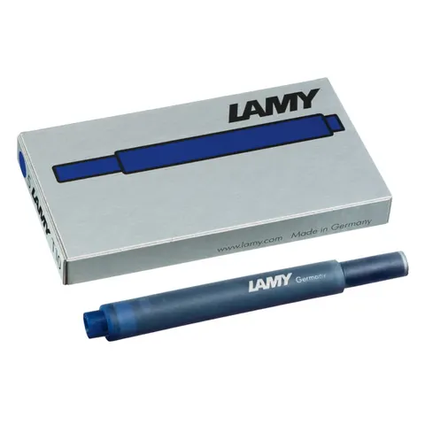 Naboje atramentowe Lamy T10, 5 szt. - Granatowy