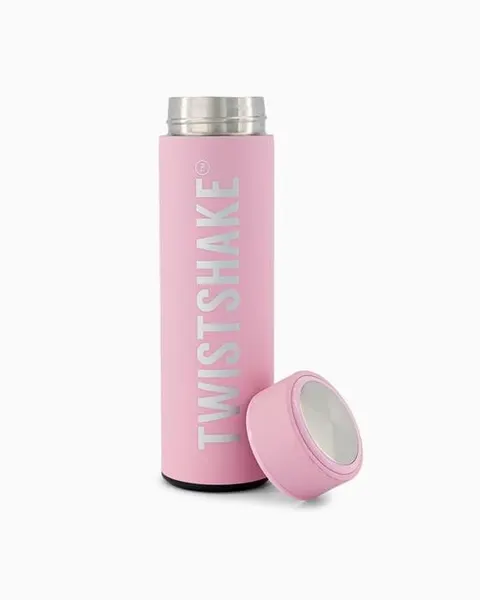 Twistshake Termos 420ml Pastelowy Różowy