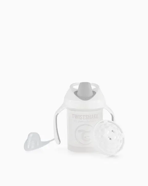 Twistshake Kubek Niekapek Biały 230ml 4m+
