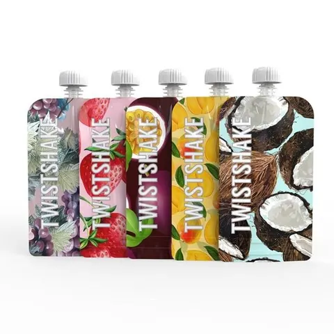 Twistshake 5x Saszetka Wielorazowa 220ml