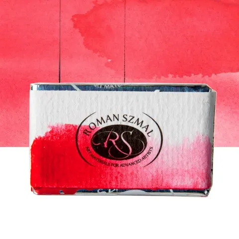 Farba akwarelowa Aquarius kostka - 374 Quinacridone Warm Scarlet